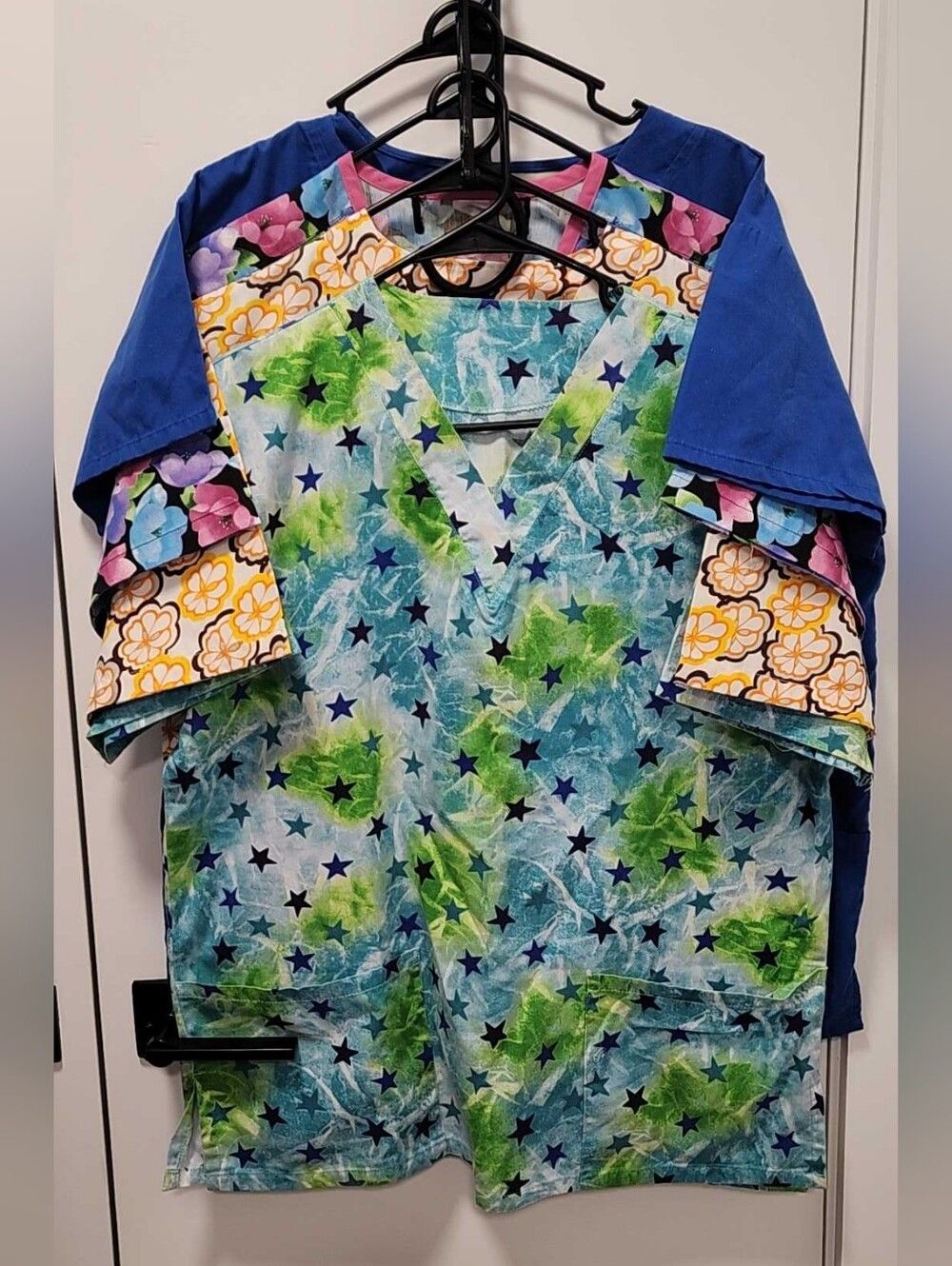 Lot of 4 Scrub Tops Size - Small